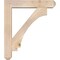 Ekena Millwork Imperial Craftsman Smooth Bracket w/ Offset Brace, Douglas Fir, 7 1/2"W x 38"D x 44"H BKT0806X38X44IMP04SDF - alternate 4